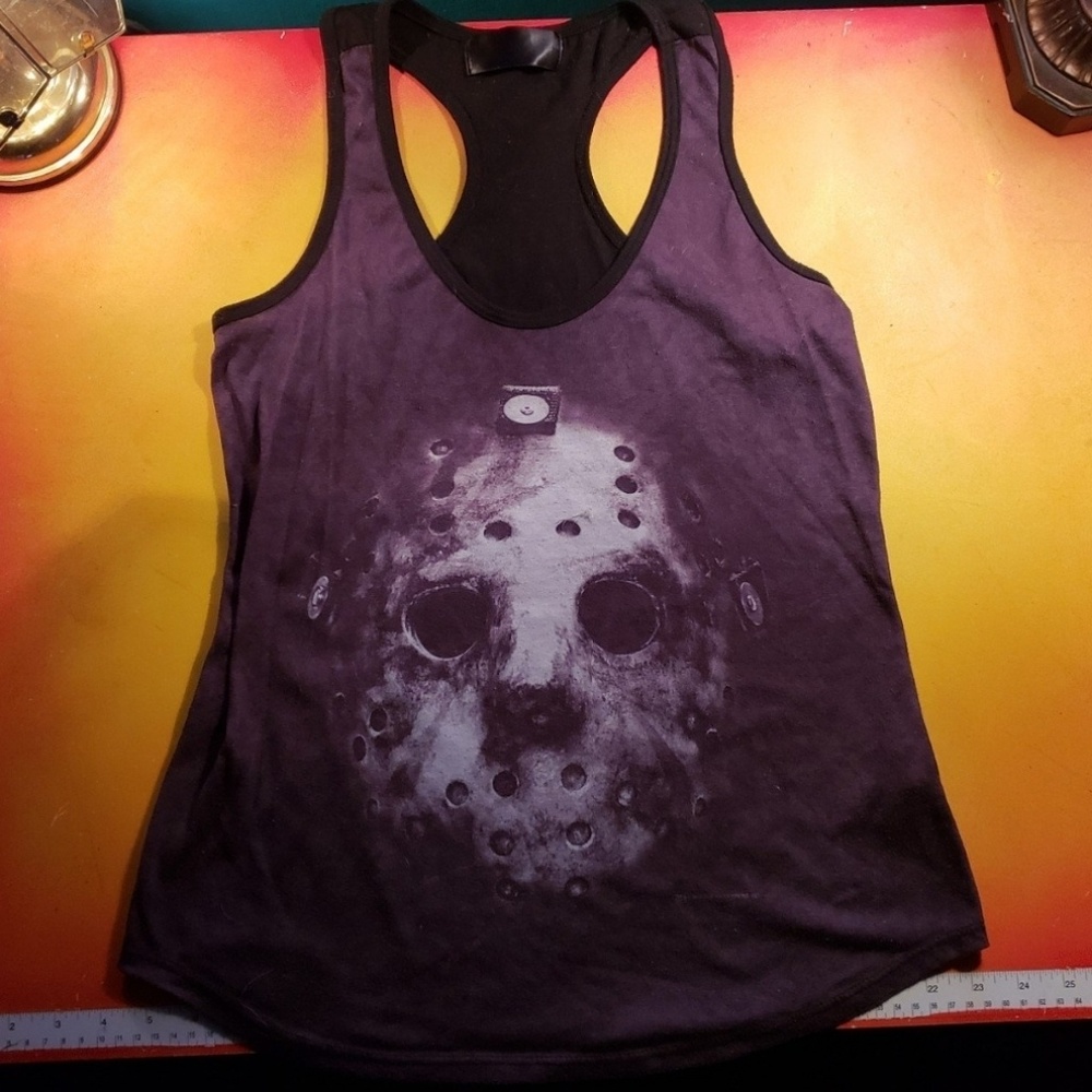 Friday the 13th Jason Vorhees racerback tank top